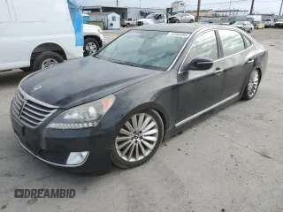 2015 Hyundai Equus Signature with VIN KMHGH4JH8FU095195, listed as a Copart auction lot 53468995 with 118,827 mi miles and Clean Title. Bid and sale history available at DreamBid. Image 1.