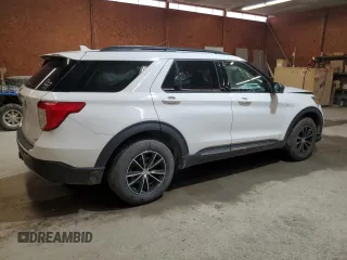2020 Ford Explorer XLT z VIN 1FMSK8DH7LGA90191, wystawiony jako Copart lot #56458665 z przebiegiem 35 797 mil mil oraz Szkoda całkowita • Salvage title. Historia ofert i sprzedaży dostępna na DreamBid. Obrazek 3.