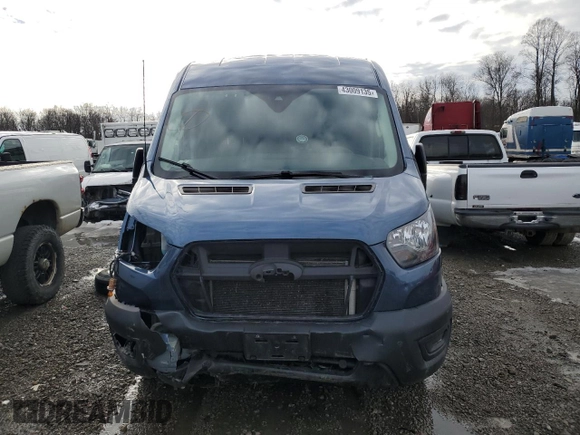 2023 Ford Transit Cargo with VIN 1FTBR1C83PKA15015, listed as a Copart auction lot 52055925 with 73,147 mi miles and Salvage Title. Bid and sale history available at carsss.com. Image 5.