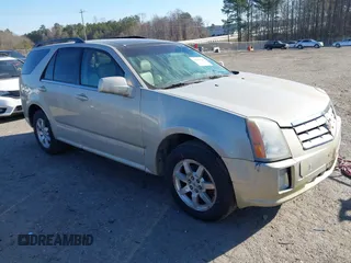 2008 Cadillac SRX AWD with VIN 1GYEE637480103009, listed as a IAAI auction lot 41687020 with 116,360 mi miles. Bid and sale history available at carsss.com. Image 1.
