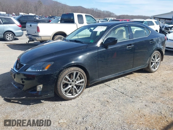 2008 Lexus IS 350 with VIN JTHBE262785019415, listed as a IAAI auction lot 41672025 with 141,228 mi miles and . Bid and sale history available at DreamBid. Image 2.