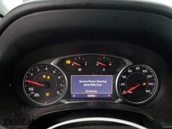2022 GMC Terrain SLT with VIN 3GKALPEV4NL101114, listed as a Copart auction lot 44889475 with 86,800 mi miles and Salvage Title. Bid and sale history available at carsss.com. Image 9.