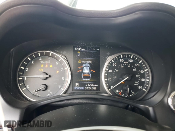 2021 Infiniti Q50 Pure with VIN JN1EV7AP3MM704352, listed as a Copart auction lot 51547225 with 21,296 mi miles and Non Repairable. Bid and sale history available at DreamBid. Image 9.