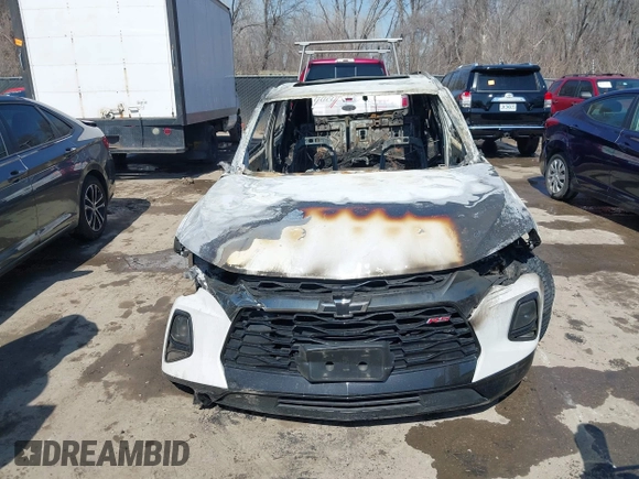 2021 Chevrolet Blazer RS z VIN 3GNKBERS9MS508297, wystawiony jako IAAI lot #41793925 z przebiegiem Nie podano mil oraz . Historia ofert i sprzedaży dostępna na DreamBid. Obrazek 6.