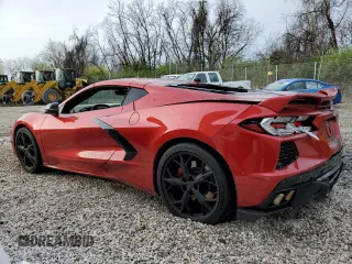 2021 Chevrolet Corvette 3LT z VIN 1G1YC2D42M5109127, wystawiony jako Copart lot #53816365 z przebiegiem 17 738 mil mil oraz Szkoda całkowita • Salvage title. Historia ofert i sprzedaży dostępna na DreamBid. Obrazek 2.