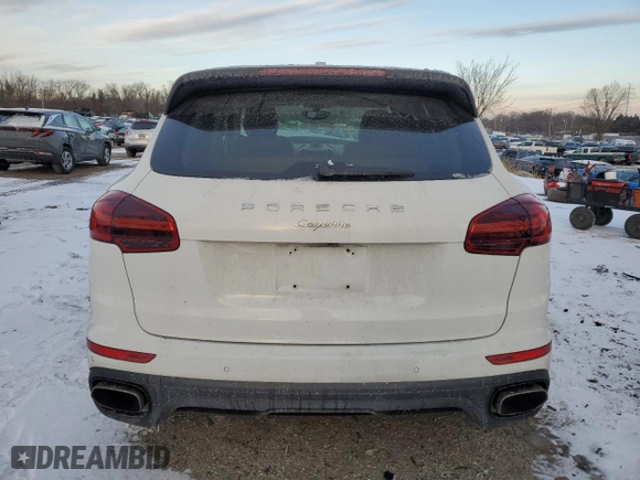 2017 Porsche Cayenne with VIN WP1AA2A21HKA83191, listed as a Copart auction lot 89311075 with 0 mi miles and Salvage Title. Bid and sale history available at carsss.com. Image 6.