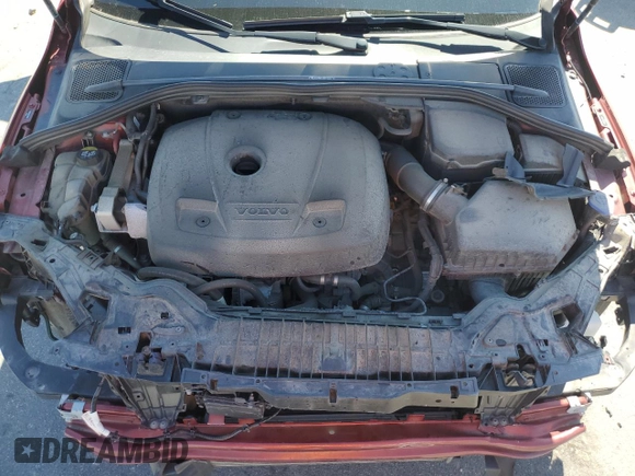 2017 Volvo V60 Premier with VIN YV140MEK9H1368695, listed as a Copart auction lot 69921384 with 99,724 mi miles and Salvage Title. Bid and sale history available at carsss.com. Image 13.