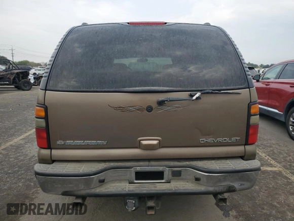 2004 Chevrolet Suburban LT with VIN 1GNFK16Z14J123135, listed as a Copart auction lot 70908164 with 253,555 mi miles and Salvage Title. Bid and sale history available at carsss.com. Image 6.