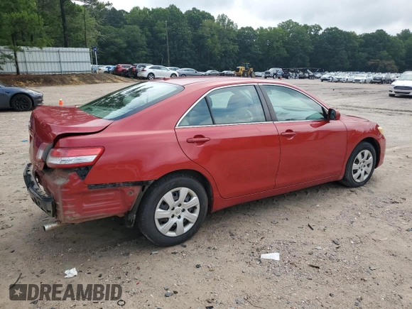 2011 Toyota Camry LE with VIN 4T1BF3EK6BU734314, listed as a Copart auction lot 60569805 with 138,782 mi miles and Salvage title. Bid and sale history available at DreamBid. Image 3.