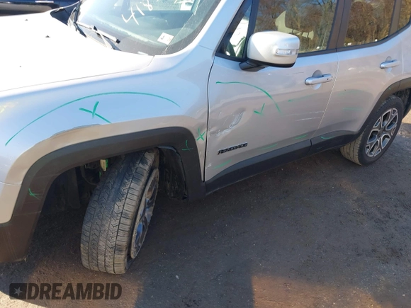 2017 Jeep Renegade Limited с VIN ZACCJBDB7HPE87317, выставлен на аукционе IAAI как лот 41853098 с пробегом 88 638 миль миль и . История ставок и продаж доступна на DreamBid. Изображение 6.