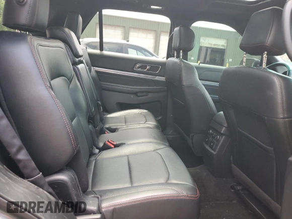 2017 Ford Explorer Sport с VIN 1FM5K8GT4HGA43785, выставлен на аукционе Copart как лот 60222835 с пробегом 108 091 миль миль и Списание • Salvage title. История ставок и продаж доступна на DreamBid. Изображение 11.