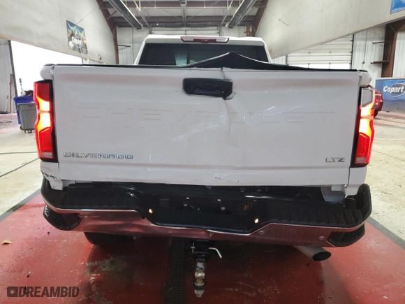 2024 Chevrolet Silverado 2500HD LTZ with VIN 2GC4YPE72R1209816, listed as a Copart auction lot 85119334 with 16,931 mi miles and Salvage Title. Bid and sale history available at carsss.com. Image 6.