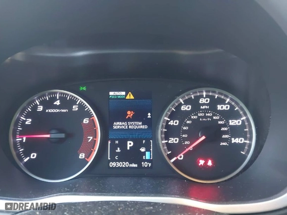 2018 Mitsubishi Eclipse Cross LE with VIN JA4AT4AA1JZ043554, listed as a IAAI auction lot 41400014 with 93,020 mi miles. Bid and sale history available at carsss.com. Image 7.