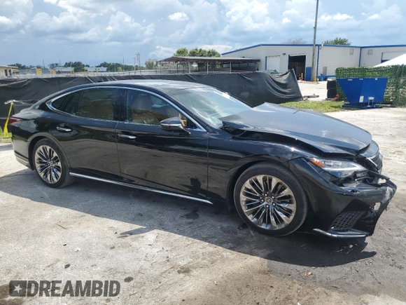 2023 Lexus LS 500 z VIN JTHD51FF7P5018625, wystawiony jako Copart lot #60821404 z przebiegiem 10 775 mil mil oraz Szkoda całkowita • Salvage title. Historia ofert i sprzedaży dostępna na DreamBid. Obrazek 4.