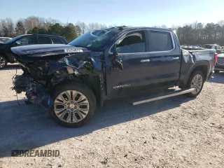 2022 GMC Sierra 1500 Limited Denali with VIN 3GTU9FEL0NG153851, listed as a Copart auction lot 83254874 with 0 mi miles and Salvage Title. Bid and sale history available at carsss.com. Image 1.