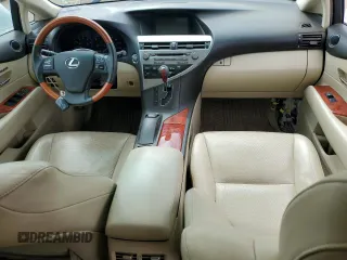 2010 Lexus RX 350 with VIN 2T2BK1BA2AC026228, listed as a Copart auction lot 61838915 with 125,830 mi miles and Salvage title. Bid and sale history available at DreamBid. Image 8.