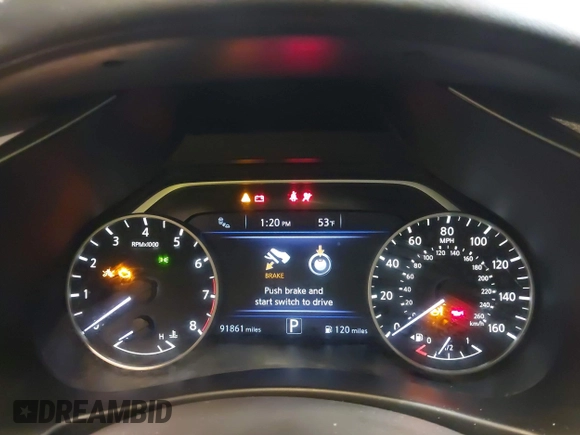 2019 Nissan Murano S with VIN 5N1AZ2MSXKN138342, listed as a IAAI auction lot 41684316 with 91,861 mi miles. Bid and sale history available at carsss.com. Image 7.