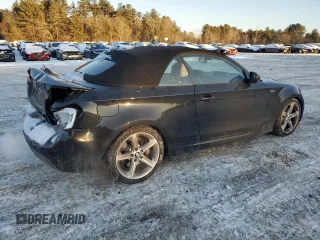 2010 BMW 1 Series 135i with VIN WBAUN9C53AVK41552, listed as a Copart auction lot 42083115 with 114,417 mi miles and Clean Title. Bid and sale history available at carsss.com. Image 3.