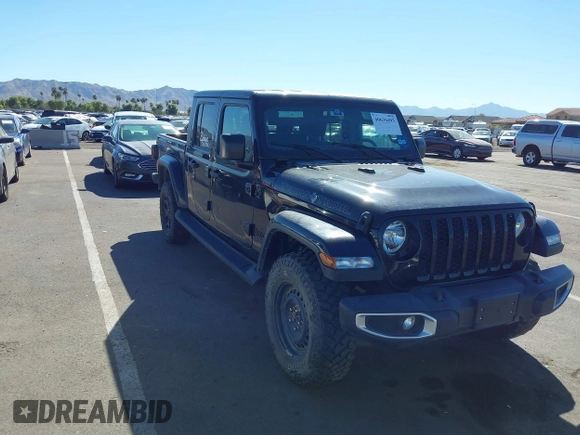2022 Jeep Gladiator Texas Trail with VIN 1C6HJTAG7NL128584, listed as a IAAI auction lot 40630493 with Not Provided miles and . Bid and sale history available at DreamBid. Image 1.