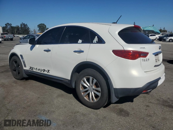 2011 Infiniti FX35 with VIN JN8AS1MU0BM710646, listed as a Copart auction lot 65397904 with 140,642 mi miles and Salvage Title. Bid and sale history available at carsss.com. Image 2.