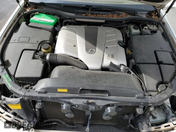 2003 Lexus LS 430 with VIN JTHBN30F730116220, listed as a Copart auction lot 54929245 with 196,401 mi miles and Salvage Title. Bid and sale history available at DreamBid. Image 11.