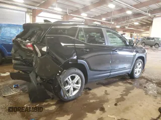 2024 GMC Terrain SLE z VIN 3GKALTEG3RL392446, wystawiony jako Copart lot #45815785 z przebiegiem 1326 mil mil oraz Szkoda całkowita • Salvage title. Historia ofert i sprzedaży dostępna na DreamBid. Obrazek 3.