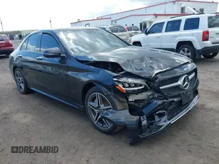 2020 Mercedes-Benz C 300 with VIN WDDWF8EB0LR536129, listed as a IAAI auction lot 41969624 with 61,531 mi miles and . Bid and sale history available at DreamBid. Image 1.