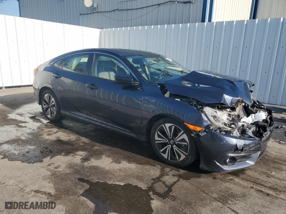 2018 Honda Civic Sedan EX-T with VIN JHMFC1F34JX023863, listed as a Copart auction lot 51356105 with 78,002 mi miles and Clean Title. Bid and sale history available at carsss.com. Image 4.