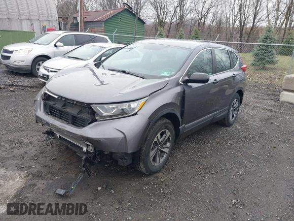 2018 Honda CR-V LX with VIN 2HKRW6H34JH227980, listed as a IAAI auction lot 41952213 with 35,718 mi miles. Bid and sale history available at carsss.com. Image 18.