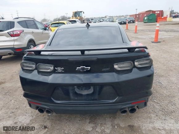 2019 Chevrolet Camaro 1SS with VIN 1G1FE1R73K0141237, listed as a IAAI auction lot 41550025 with 35,477 mi miles. Bid and sale history available at carsss.com. Image 16.