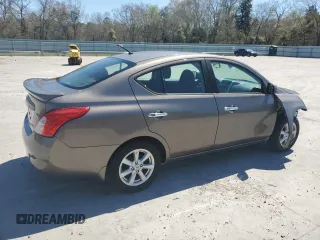 2014 Nissan Versa SV with VIN 3N1CN7AP5EL870097, listed as a Copart auction lot 50593715 with 161,632 mi miles and Salvage Title. Bid and sale history available at carsss.com. Image 3.