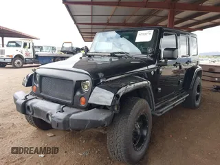 2008 Jeep Wrangler Unlimited Sahara with VIN 1J8GA59128L542384, listed as a IAAI auction lot 42184176 with 152,768 mi miles and . Bid and sale history available at DreamBid. Image 2.