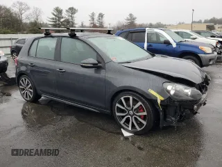 2013 Volkswagen GTI с VIN WVWGD7AJ3DW141277, выставлен на аукционе Copart как лот 51529385 с пробегом 75 137 миль миль и Списание • Salvage title. История ставок и продаж доступна на DreamBid. Изображение 4.