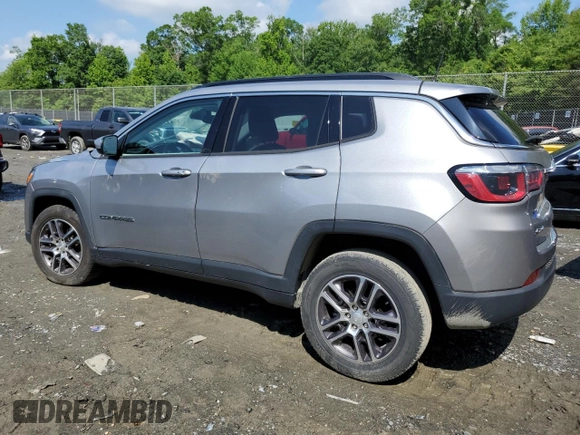2018 Jeep Compass Latitude z VIN 3C4NJDBB8JT234996, wystawiony jako Copart lot #58418545 z przebiegiem 57 327 mil mil oraz Szkoda całkowita • Salvage title. Historia ofert i sprzedaży dostępna na DreamBid. Obrazek 2.