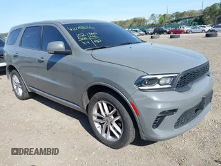 2021 Dodge Durango GT Plus z VIN 1C4RDJDG4MC661916, wystawiony jako IAAI lot #42115826 z przebiegiem 102 150 mil mil oraz . Historia ofert i sprzedaży dostępna na DreamBid. Obrazek 1.