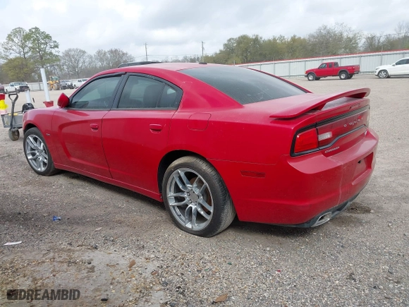 2011 Dodge Charger RT Plus with VIN 2B3CL5CT3BH512648, listed as a IAAI auction lot 41787580 with 185,560 mi miles. Bid and sale history available at carsss.com. Image 3.