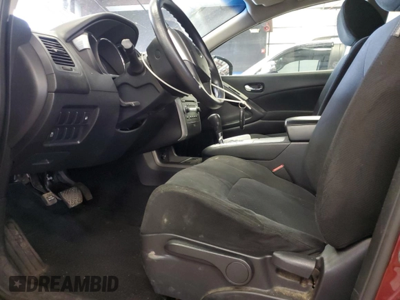 2011 Nissan Murano SV with VIN JN8AZ1MW9BW172286, listed as a Copart auction lot 53674515 with 180,424 mi miles and Clean Title. Bid and sale history available at DreamBid. Image 7.