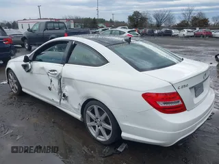 2015 Mercedes-Benz C-Class C 250 with VIN WDDGJ4HB6FG401261, listed as a IAAI auction lot 41483848 with 124,915 mi miles. Bid and sale history available at carsss.com. Image 3.
