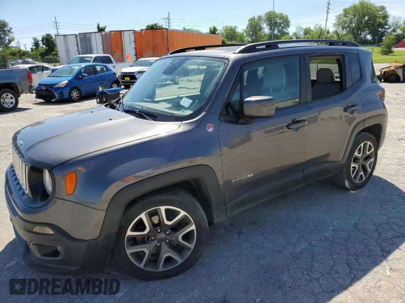 2016 Jeep Renegade Latitude with VIN ZACCJABW7GPD39019, listed as a Copart auction lot 71402474 with 136,390 mi miles and Non Repairable. Bid and sale history available at DreamBid. Image 1.