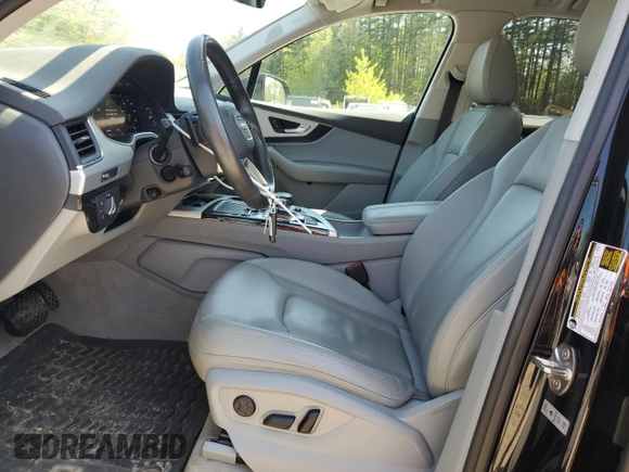 2019 Audi Q7 Premium Plus with VIN WA1LHAF72KD032390, listed as a Copart auction lot 56372405 with 63,446 mi miles and Salvage title. Bid and sale history available at DreamBid. Image 7.