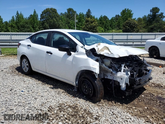2024 Nissan Versa S с VIN 3N1CN8DV2RL906172, выставлен на аукционе Copart как лот 58047665 с пробегом 21 007 миль миль и Списание • Salvage title. История ставок и продаж доступна на DreamBid. Изображение 4.