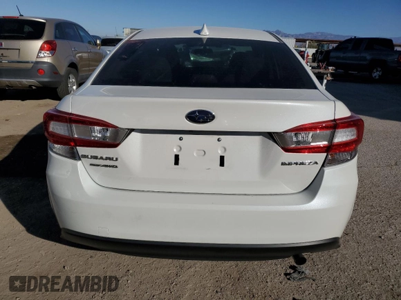 2023 Subaru Impreza Premium with VIN 4S3GKAD6XP3600515, listed as a Copart auction lot 43588575 with 5,059 mi miles and Salvage title. Bid and sale history available at DreamBid. Image 6.