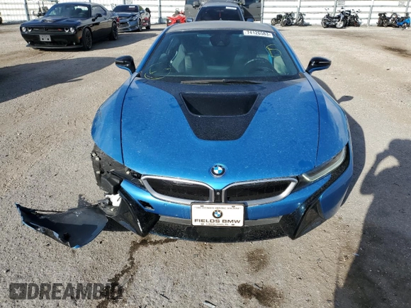 2016 BMW i8 z VIN WBY2Z2C54GV675234, wystawiony jako Copart lot #74126583 z przebiegiem 6272 mil mil oraz Szkody całkowita. Historia ofert i sprzedaży dostępna na DreamBid. Obrazek 5.