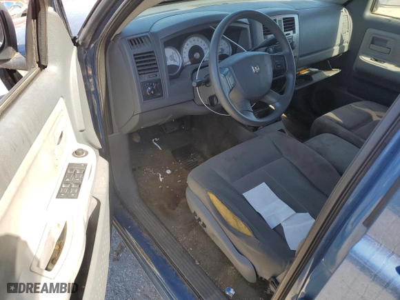 2006 Dodge Dakota SLT with VIN 1D7HE48N56S533265, listed as a Copart auction lot 73333404 with 0 mi miles and Non Repairable. Bid and sale history available at carsss.com. Image 8.