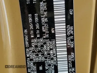 2024 Toyota Land Cruiser z VIN JTEABFAJ8RK010961, wystawiony jako Copart lot #45733885 z przebiegiem 3 013 mil mil oraz Szkoda całkowita • Salvage title. Historia ofert i sprzedaży dostępna na DreamBid. Obrazek 13.