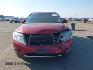 2016 Nissan Pathfinder Platinum with VIN 5N1AR2MM0GC659560, listed as a IAAI auction lot 41467463 with 119,660 mi miles and . Bid and sale history available at DreamBid. Image 13.