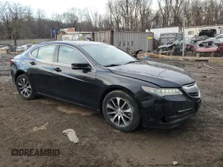 2017 Acura TLX w/Technology Pkg with VIN 19UUB1F51HA004909, listed as a Copart auction lot 46423435 with 85,426 mi miles and Salvage Title. Bid and sale history available at carsss.com. Image 4.