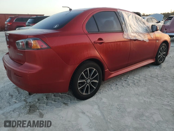 2017 Mitsubishi Lancer ES with VIN JA32U2FUXHU006457, listed as a Copart auction lot 77043094 with 96,641 mi miles and Salvage Title. Bid and sale history available at carsss.com. Image 3.