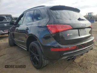 2016 Audi SQ5 Premium Plus with VIN WA1CCAFP5GA134256, listed as a Copart auction lot 86402474 with 131,599 mi miles and Salvage Title. Bid and sale history available at carsss.com. Image 2.