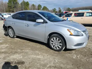 2015 Nissan Sentra SL with VIN 3N1AB7AP1FY217609, listed as a Copart auction lot 47180465 with 99,706 mi miles and Salvage Title. Bid and sale history available at DreamBid. Image 4.